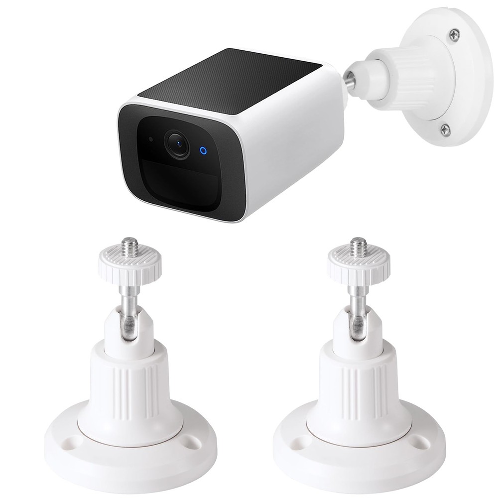 wochel 2Pack Security Camera Mount Compatible with eufy Solocam White