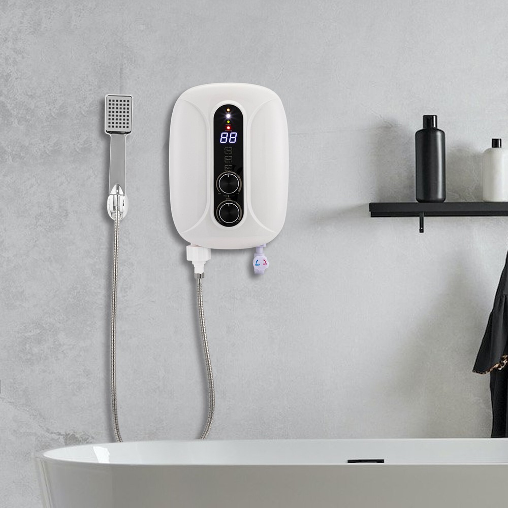 220V 5500W Electric Water Heater Instant Hot Water Heater Tankless Water Heater