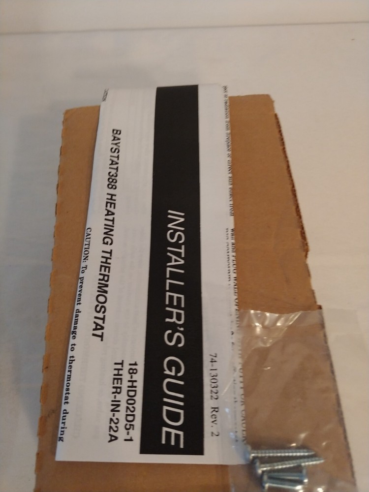 Trane BAYSTAT833 Pivot Smart Thermostat System Control