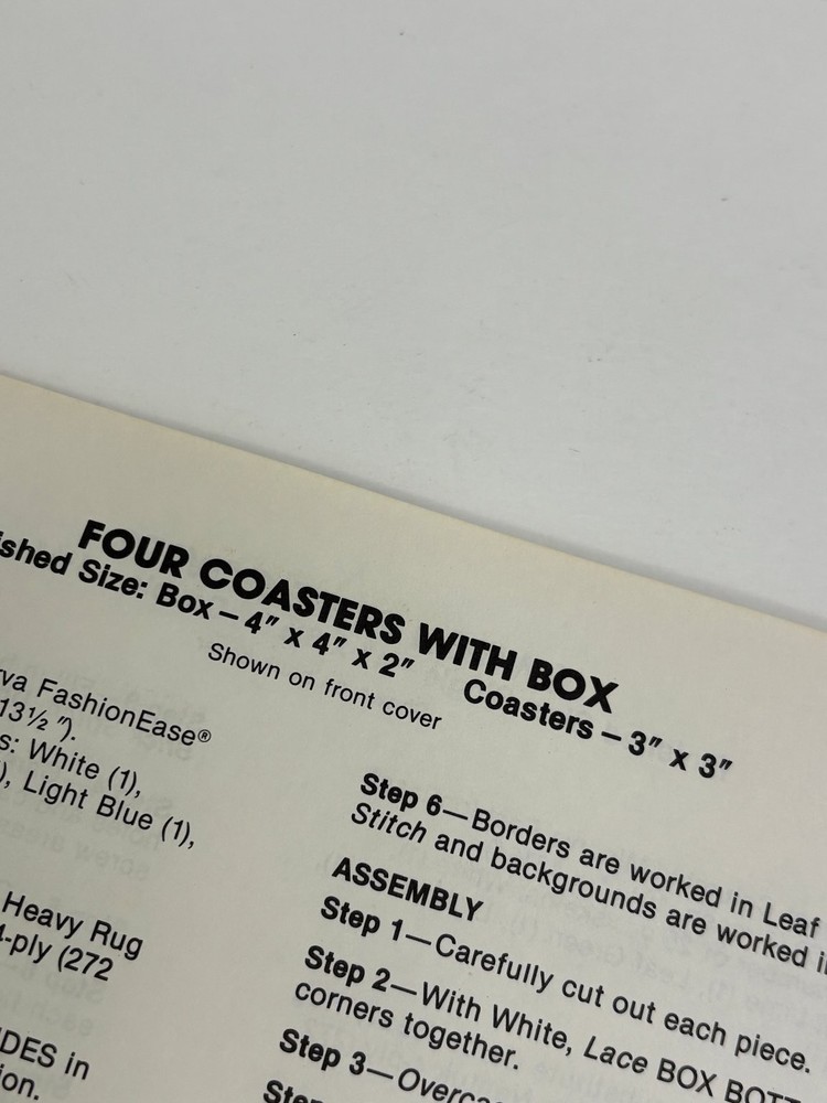 Columbia-Minerva Plastic Canvas Chart Kitchen Accessory Ideas