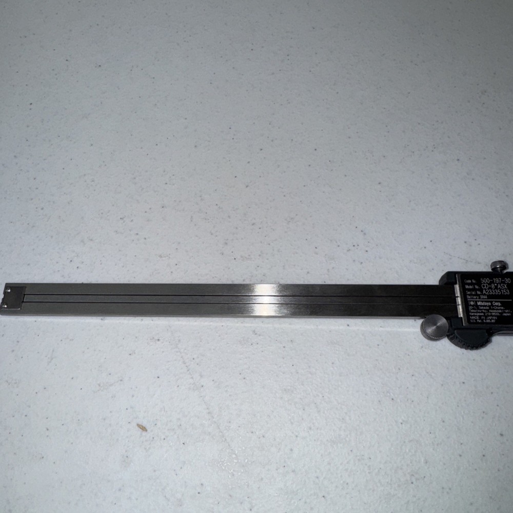 Mitutoyo 500-197-30 Advanced Onsite Sensor (AOS) Absolute Scale Digital Caliper