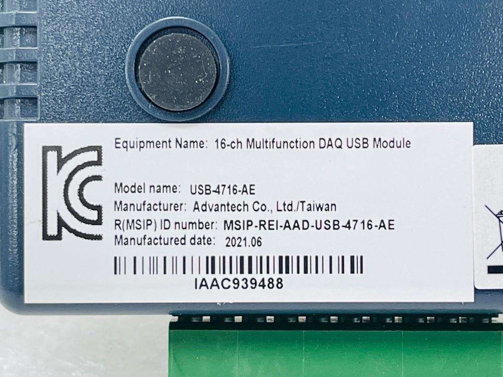 USED - ADVANTECH USB-4716 16-ch Multifunction DAQ USB Module / FREE SHIPPING