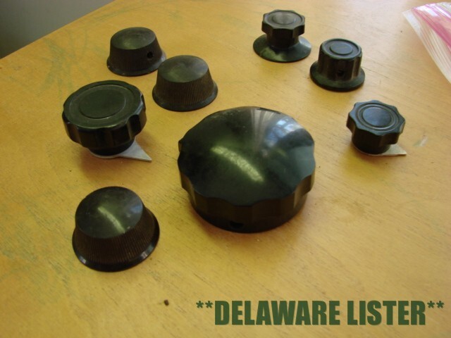 Vtg. Radio/Electroncis Component Knobs/Dials Mixed Parts Lot #47