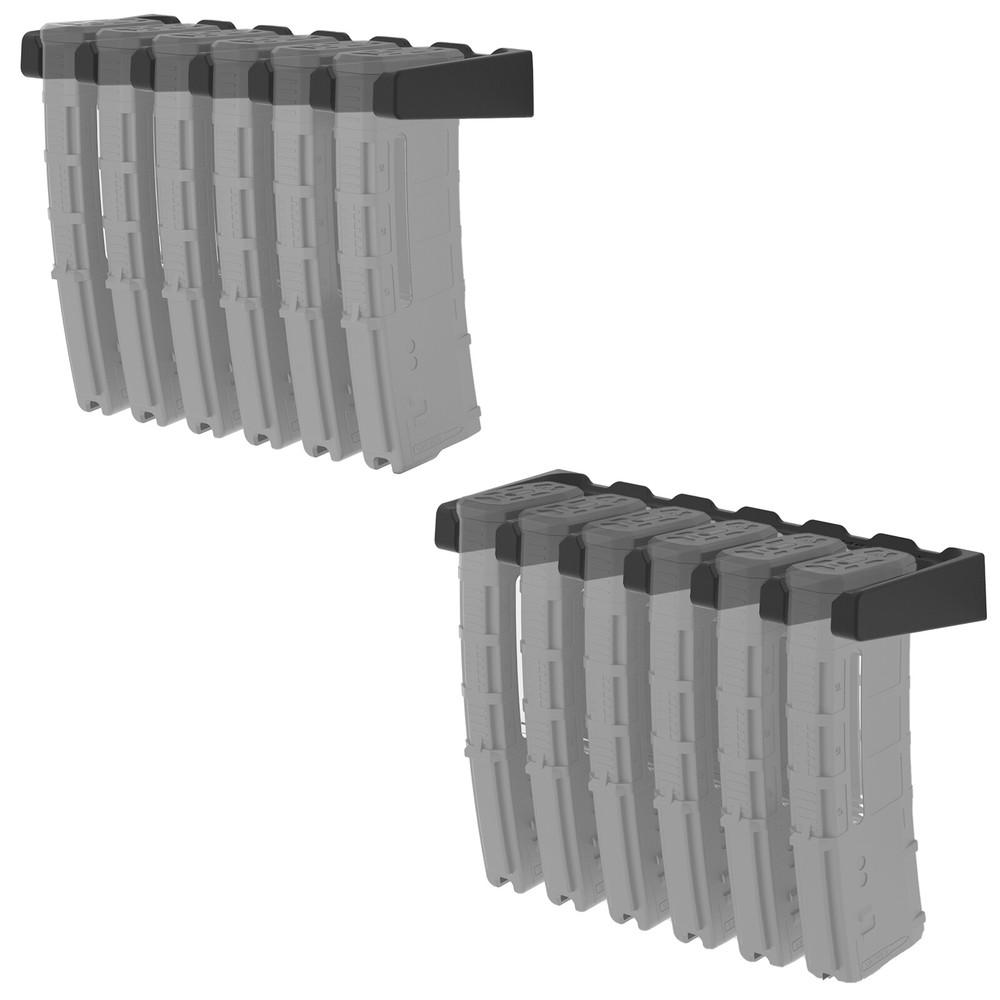 2-Pack Wall Mount,Mag Holder,Mag Storage Rack,Magazine Display,USA
