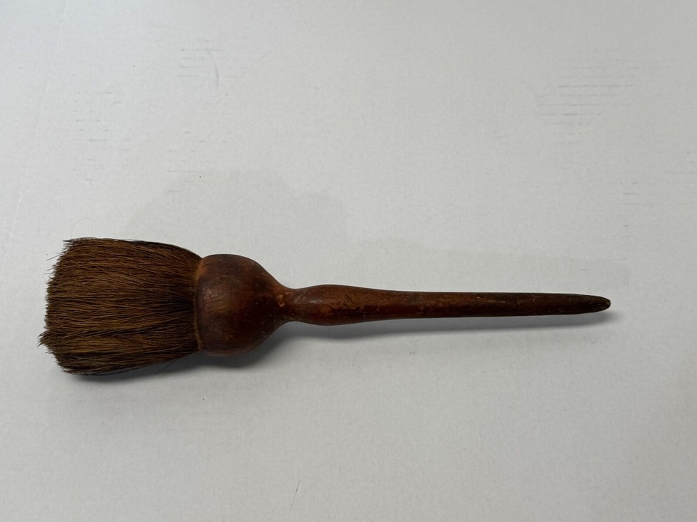 Large Antique Round Paint Brush 12 ½"