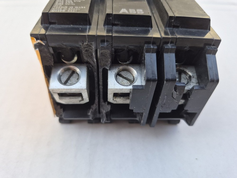 ABB 100 Amp 1 in. 3-Pole Circuit Breaker (THQL32100A) THQL32100A