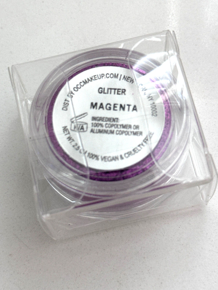 OCC Obsessive Compulsive Cosmetics Glitter MAGENTA