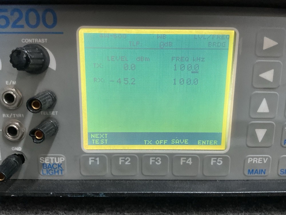 CXR Telcom 5200 Universal Transmission Analyzer