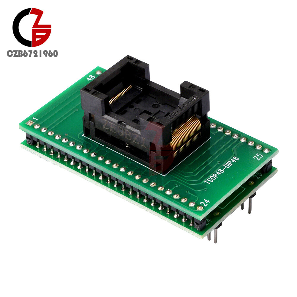 TSOP48 TO DIP 48 SA247 IC Programmer Adapter TSOP48 Chip Test Socket