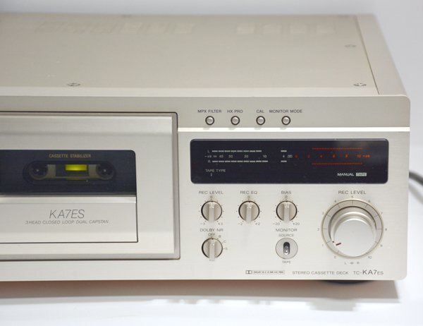 SONY TC-KA7ES Cassette Deck Audio Recorder Exceptional remote control