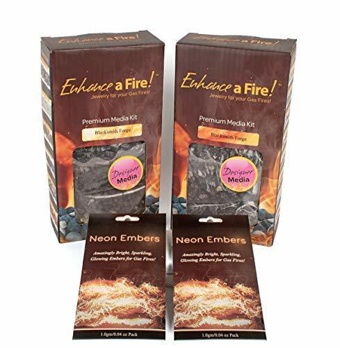 Luxury Ember Gas Log Makeover Bundle