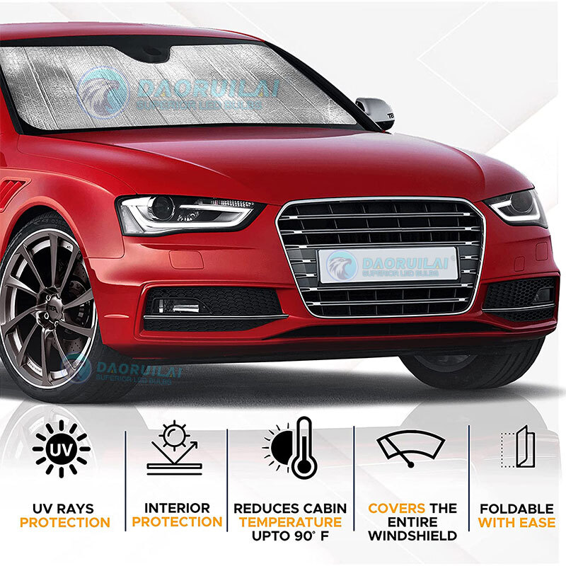 Foldable Auto Car Front Window Windshield Sun Shade Shield Cover Visor UV Block