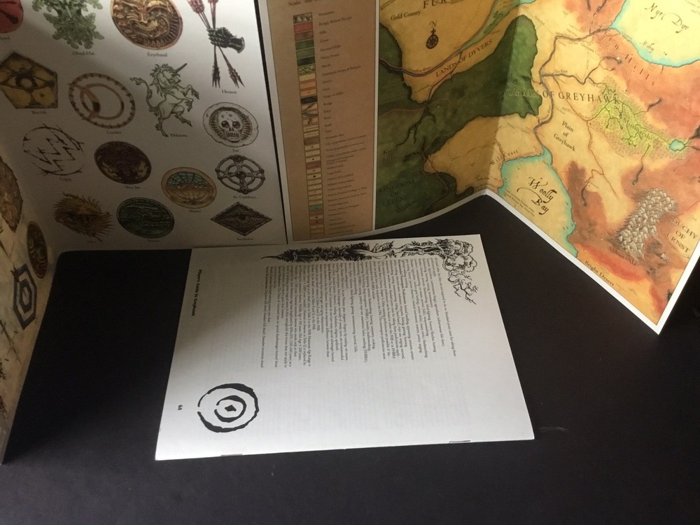 Advanced Dungeons & Dragons Greyhawk: Player's Guide - VG condition 9578