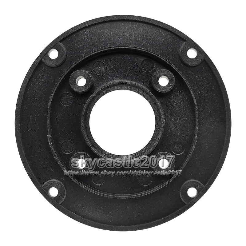 2pcs OD99mm Speaker Panel Cover Decorative Circle Tweeter Fixed Plate 30mm Hole