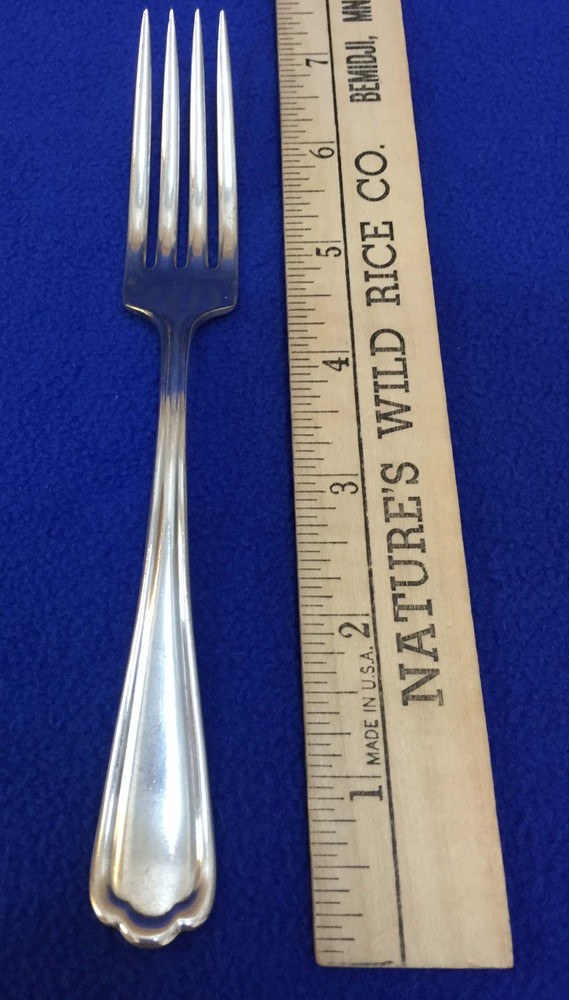 Dinner Fork Milford Silver Co Vintage Silverplate 7"