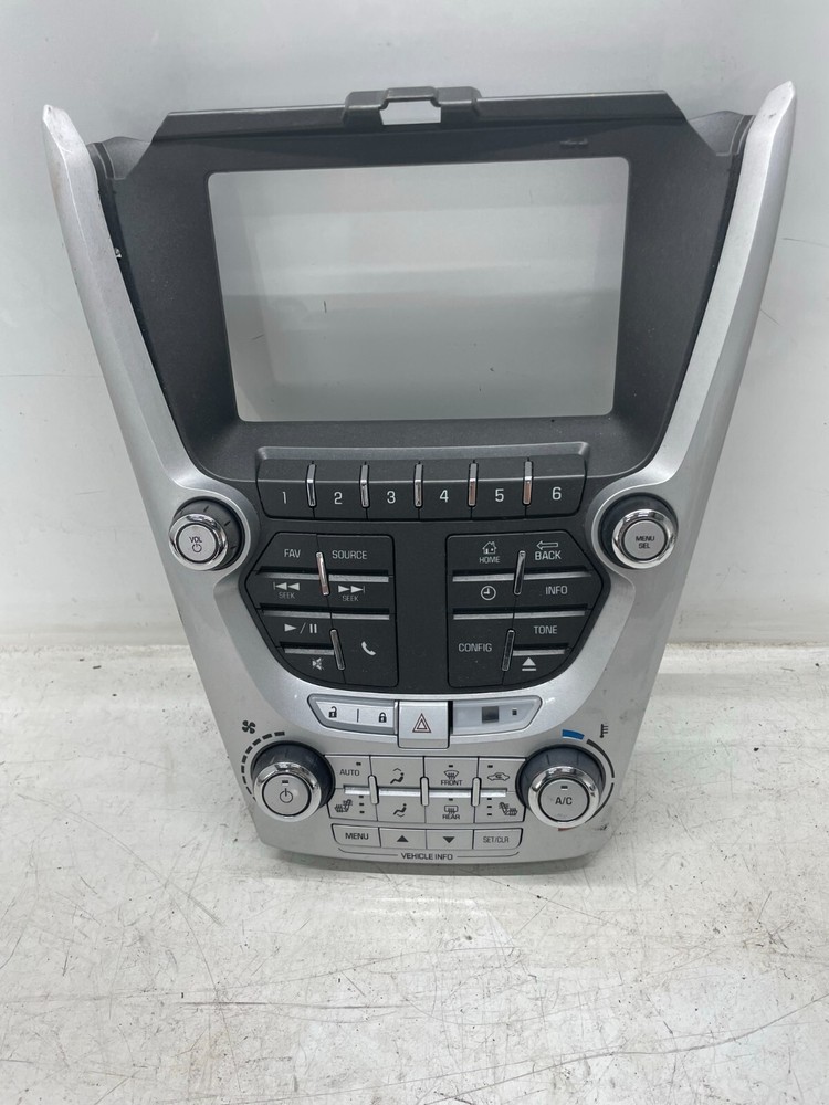 GMC TERRAIN 2012-2013 A/V Equipment control panel, AM-FM-single CD-MP3-USB