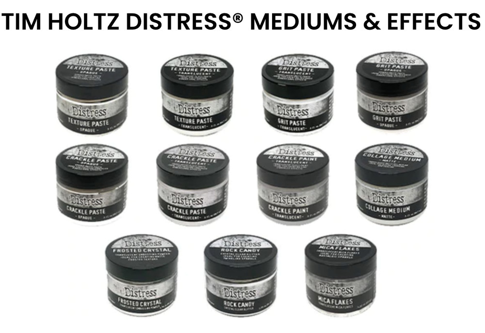Distress Collage Mediums & Effects- Texture Paste (3 oz jar)- U PICK 2022