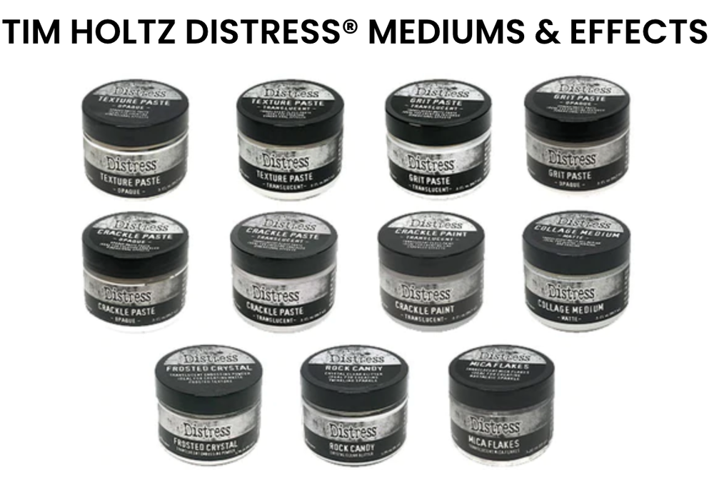 Distress Collage Mediums & Effects- Texture Paste (3 oz jar)- U PICK 2022