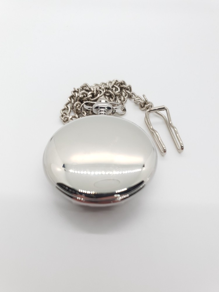 Grey Wolf Pocket Watch - New Battery