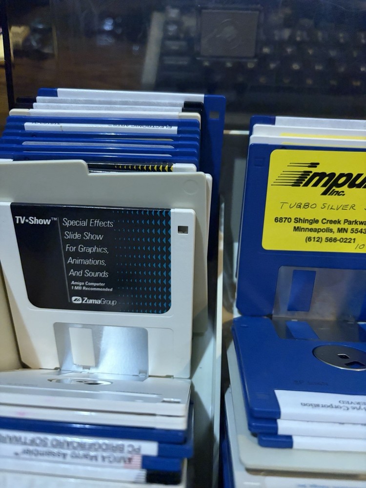 Massive Amiga Floppy Disk Lot 3, Tons Of Utilities. Untested