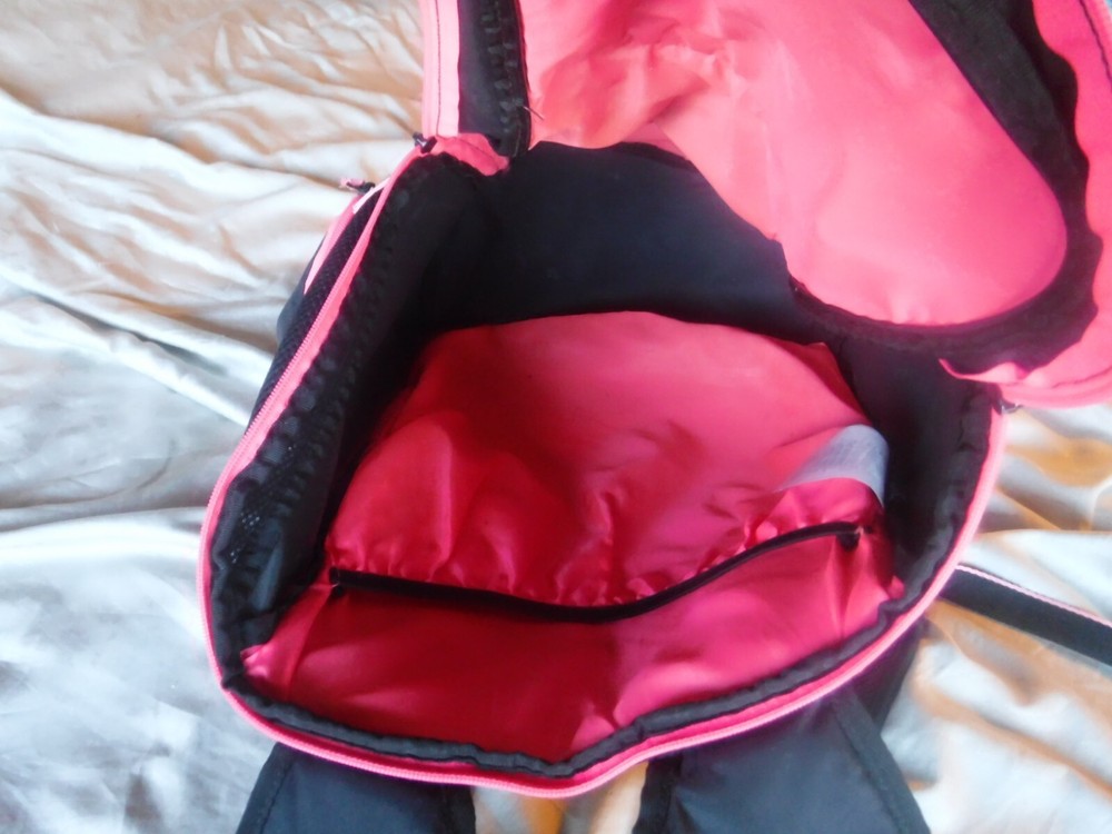 Arena Backpack Black and Pink
