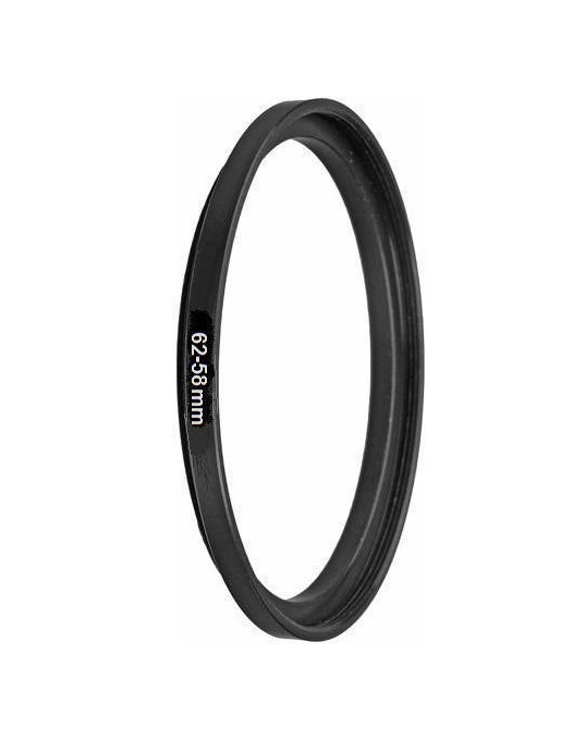 Bower 62mm-58mm Step Down Metal Ring Adapter 62-58mm
