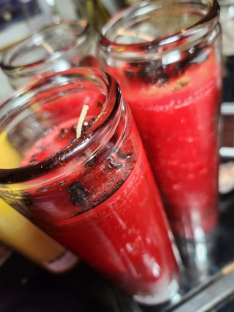 Velas preparadas/ Candles prepared Mystical