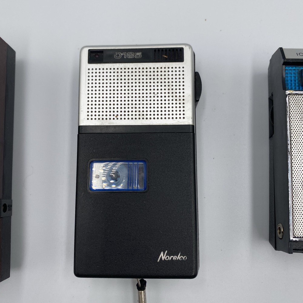 GE Walkman Norelco Recorder Arvin Transistor