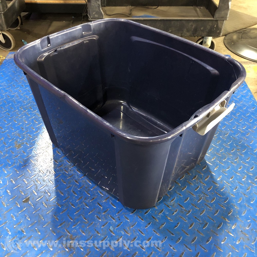 Bella Storage Solution Blue 19 Gallon Locking Storage Bin USIP