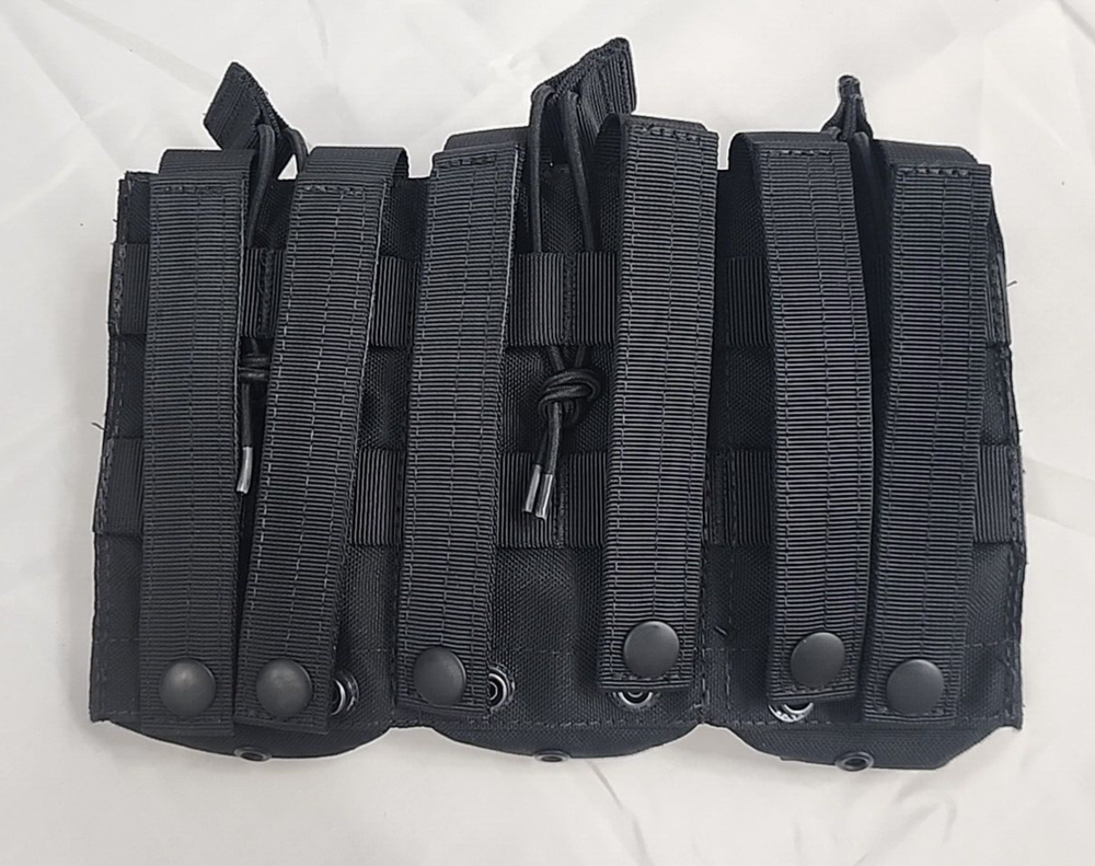 AWS Triple Kangaroo Pouch Only Black Cag Sof Devgru Seal