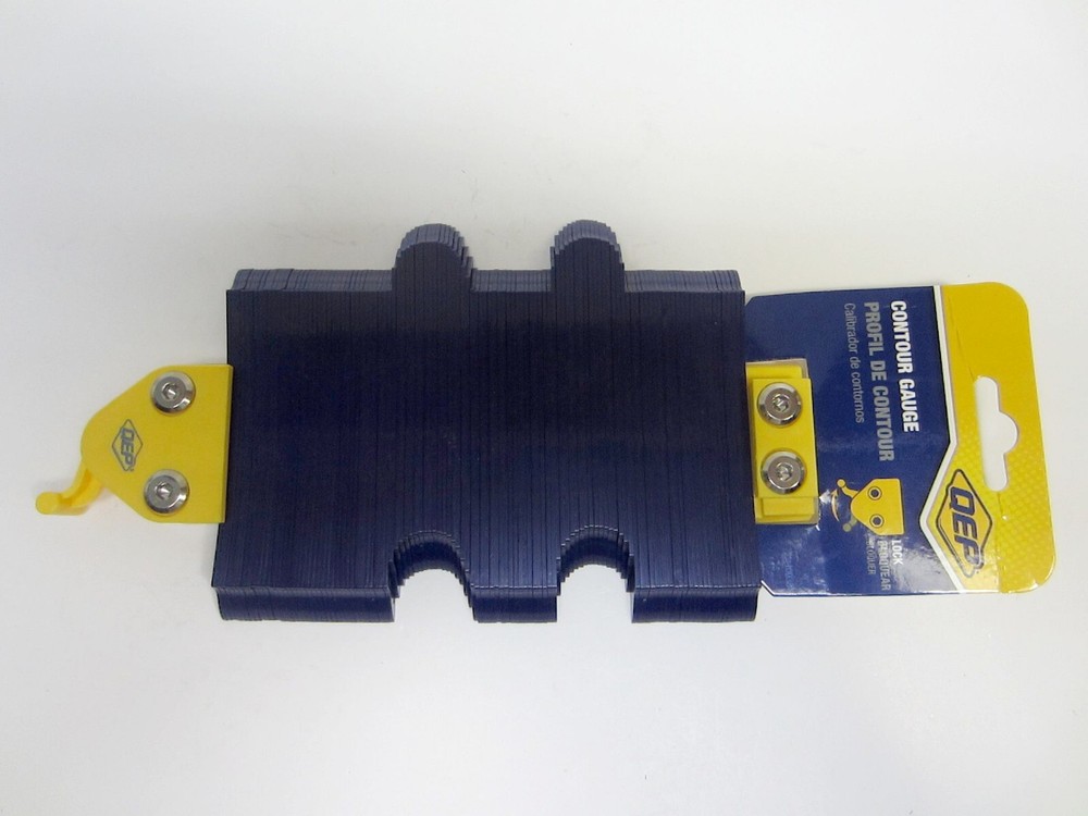 QEP 6" Locking Professional Profile & Contour Gauge Angle Shape Duplicator