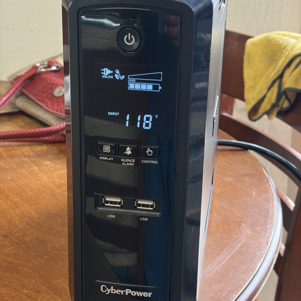 CyberPower 1500VA Sine Wave Battery Back Up System