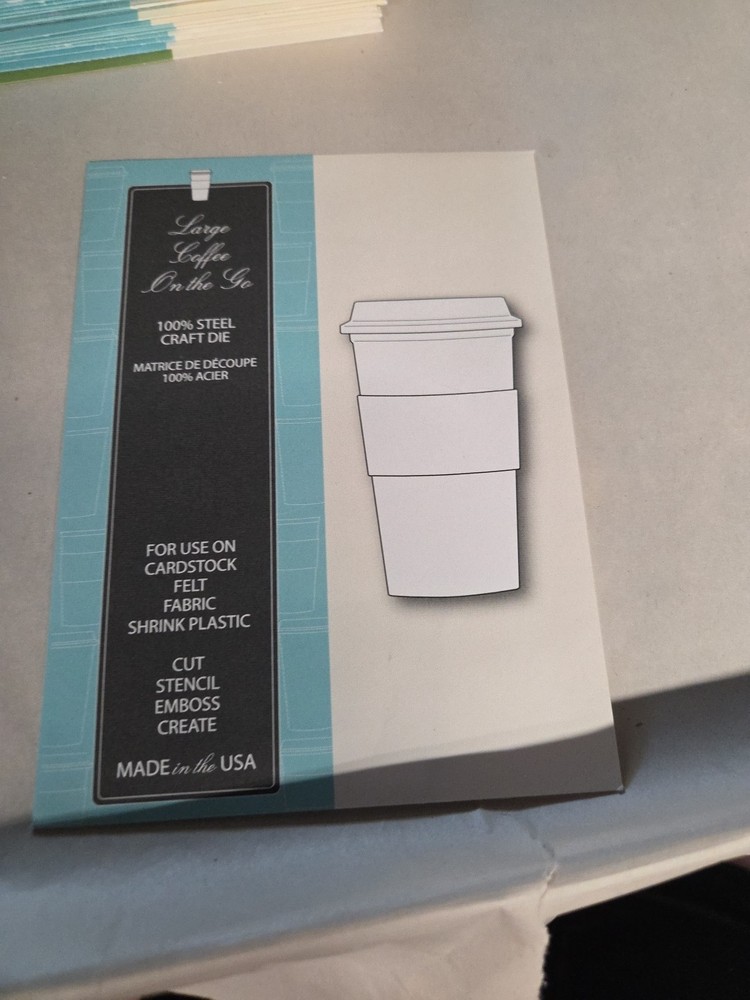 memory box die Large Coffee On The Go