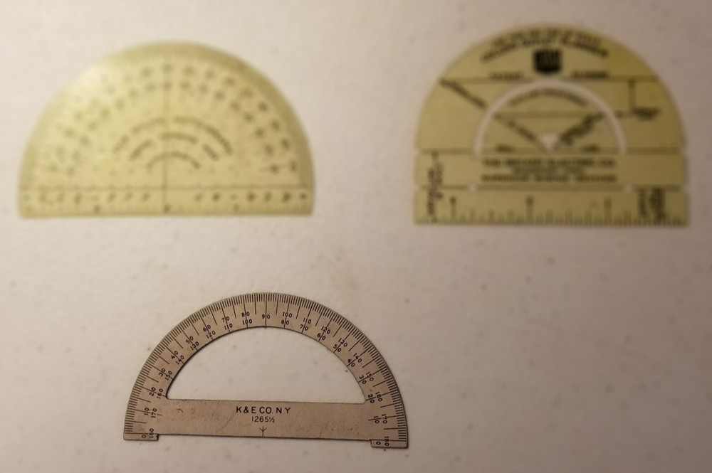 Vintage Drafting & Navigational Tools