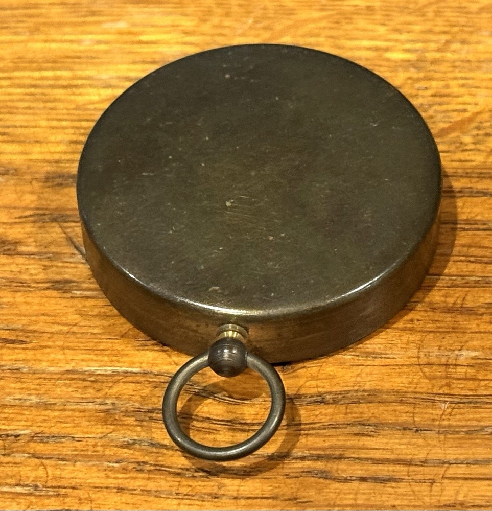 Vintage German Brass Pocket Compass