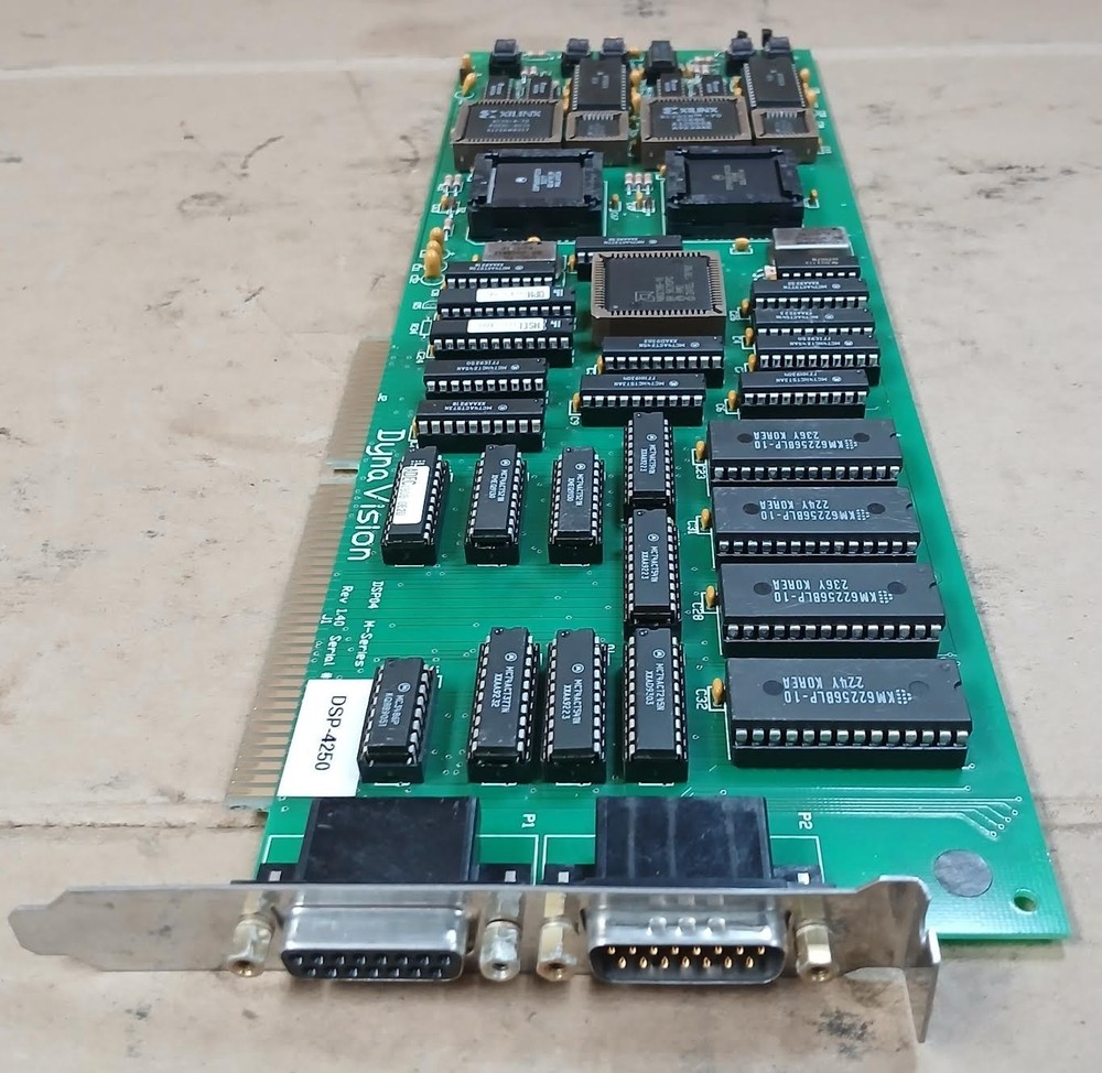 DynaVision DSP04 M-Series Vision Processing ISA Card Rev 1.40