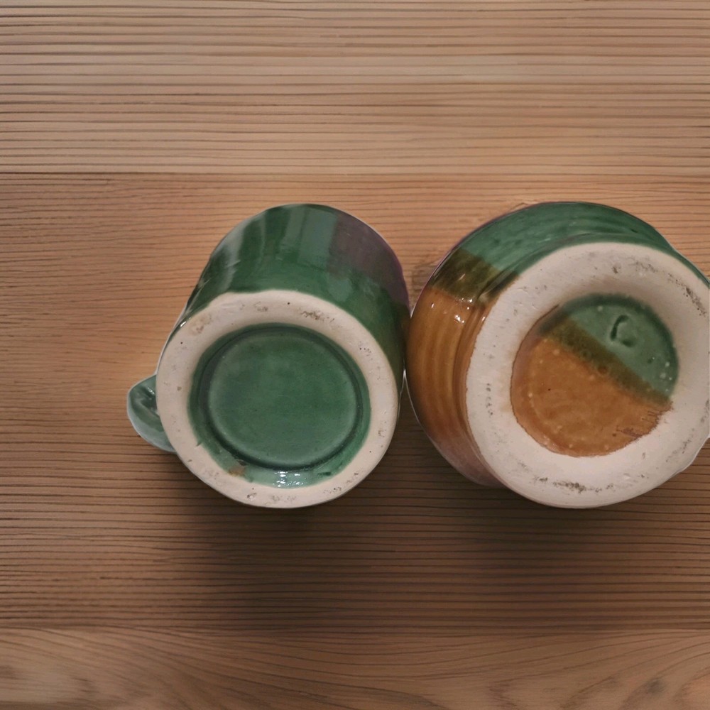 Hand painted Pottery Coffee Cup