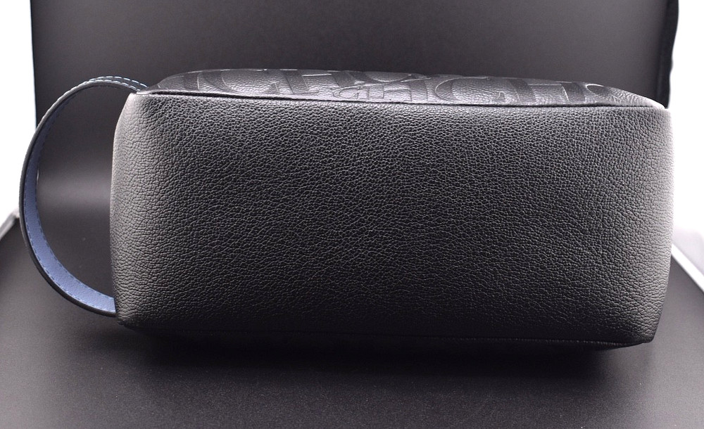 Carolina Herrera Sequoia Leather Toiletry Case - Black