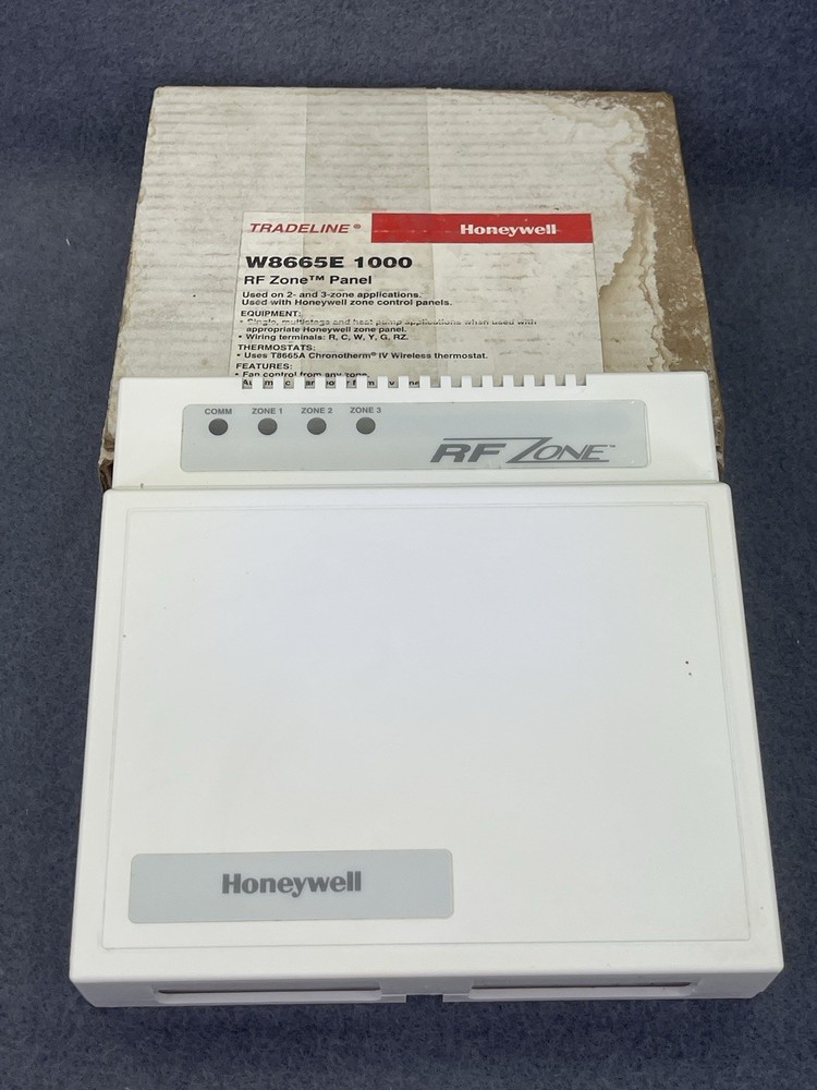 HONEYWELL TRADELINE W8665E1000 RF ZONE PANEL