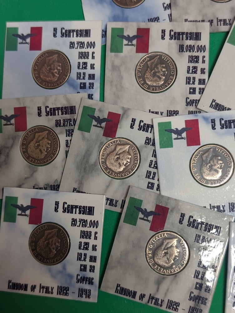 1921 - 1933 Italy 5 Centesimo - 1 coin