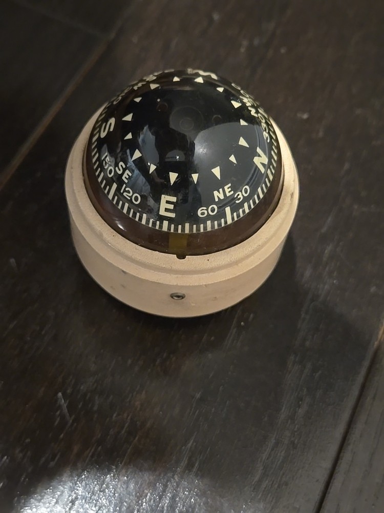 Vintage AIRGUIDE MOBILE COMPASS Boat Marine