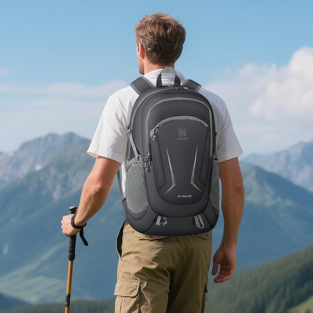 45L Ultra Lightweight Packable Hiking Backpack Waterproof Foldable Daypack
