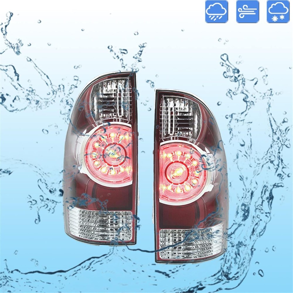 Left and Right Tail Light Assembly Replacement for Tacoma 2005-2015 Driver and