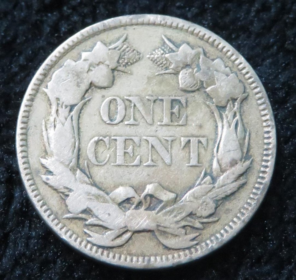 1857 Flying Eagle One Cent * Nice Details * Better Grade * 4429