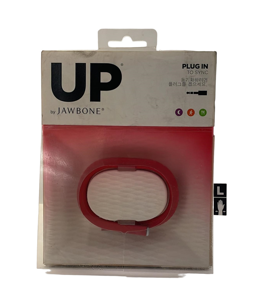 Jawbone JBR02b UP Activity and Sleep Tracker - Large/Red