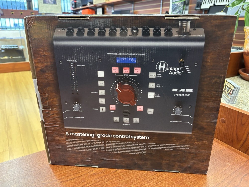 Heritage Audio RAM system 2000 Monitor Controller With Bluetooth