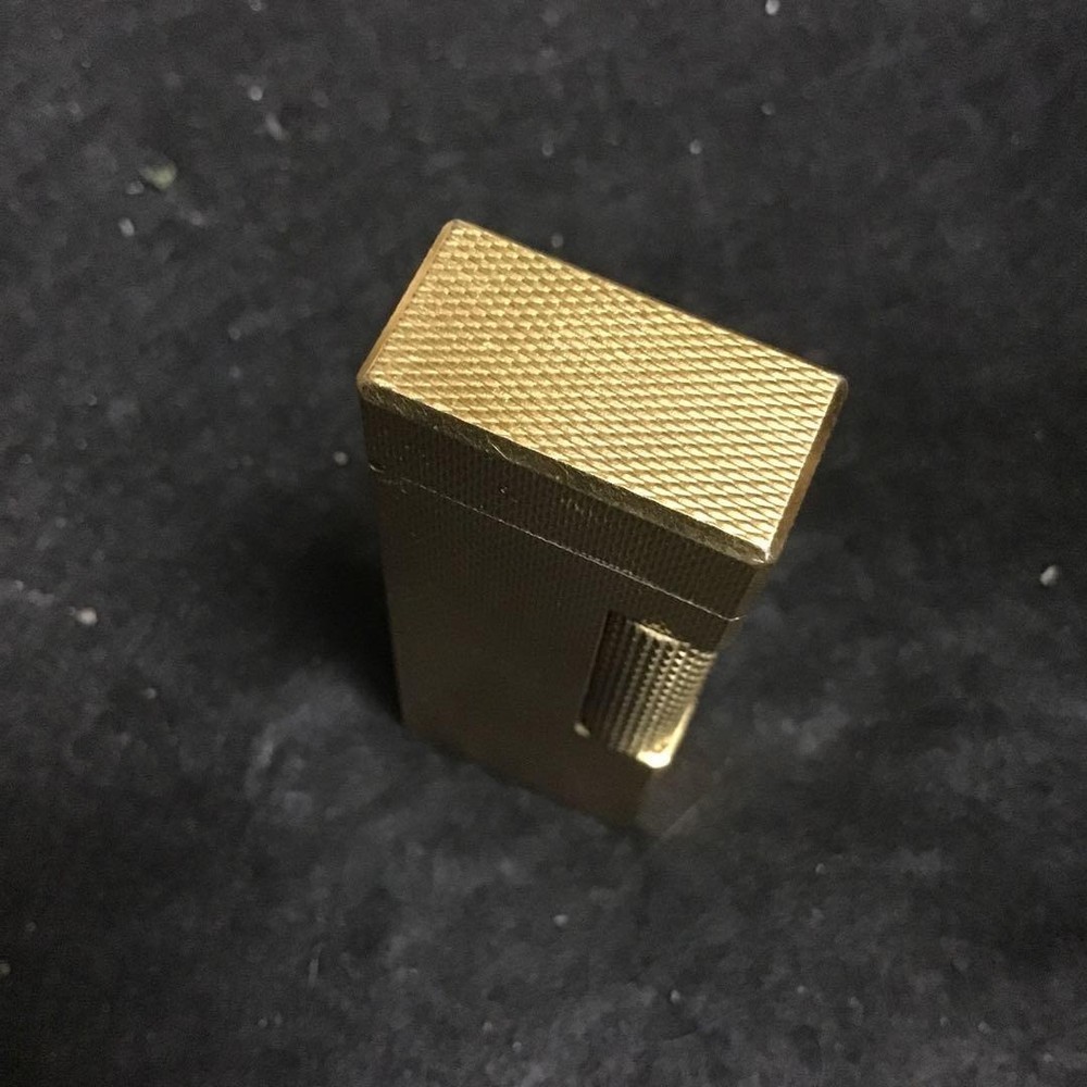 Overhauled Dunhill Rollagas lighter Gold without box