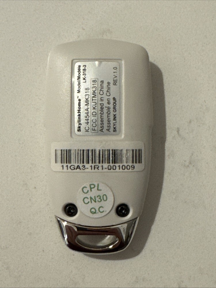 SkylinkHome 3-Button Keychain Remote (LK-318-3)
