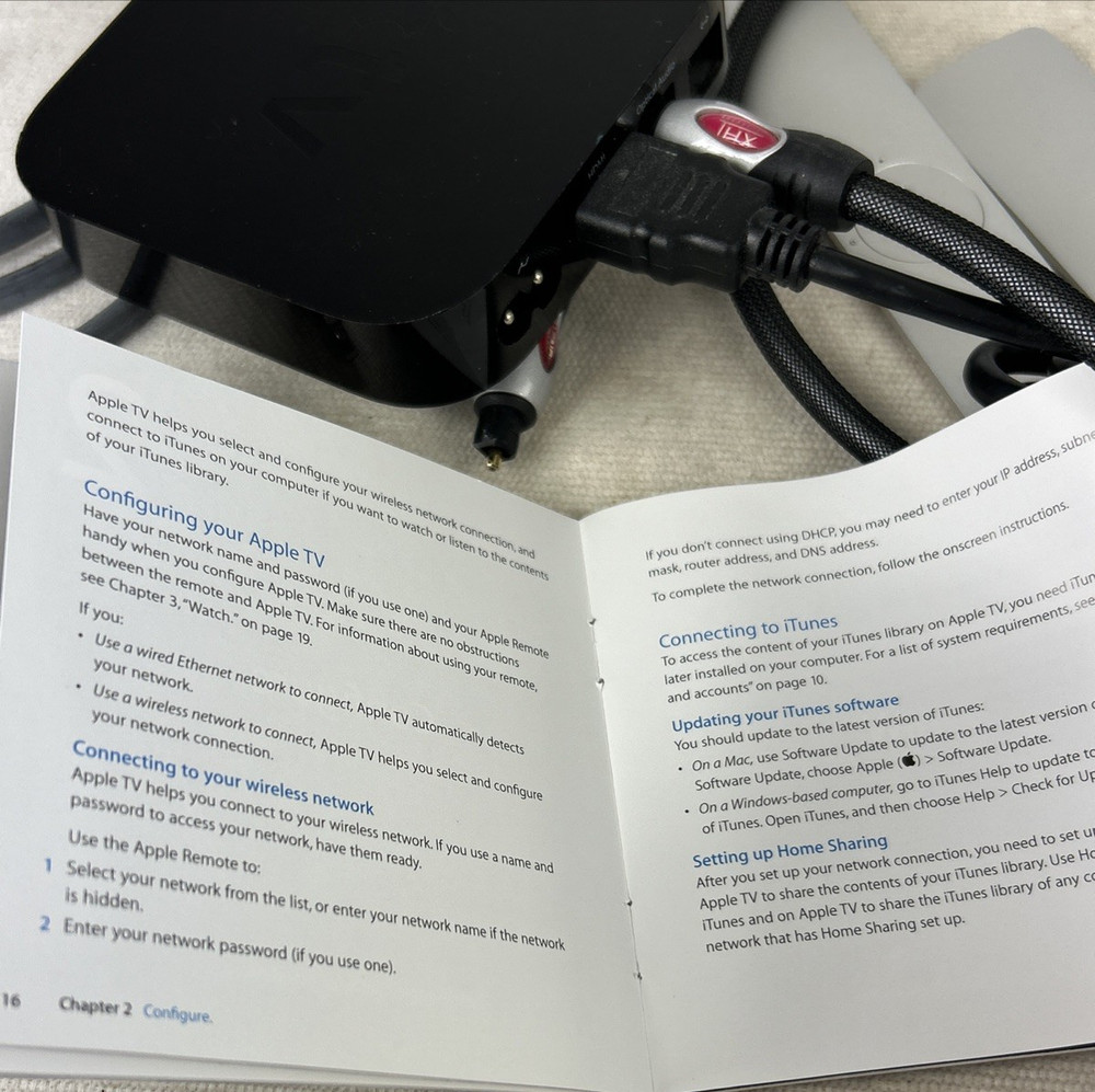 Apple Tv A1469 basic streaming AirPlay, READ DESCRIPTION 3rd GEN