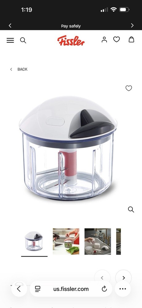 FISSLER Finecut Fruit and Vegetable Chopper